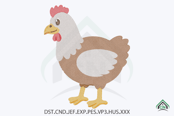 Cute Hen Embroidery Design Review for Sellers