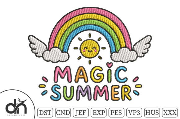 Review: Magic Summer Rainbow Sun Embroidery